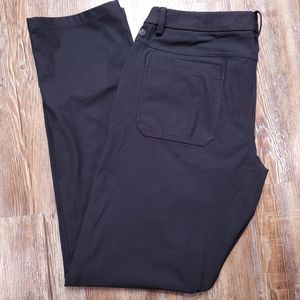 Lululemon Mens ABC Classic Athleisure Stretch Lightweight Chino Pants 34x33.5